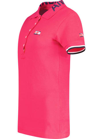 ANAPURNA Koszulka polo "Kanolana" w kolorze różowym