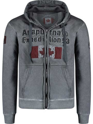 ANAPURNA Sweatjacke "Gimdana" in Grau