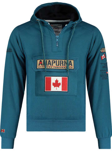 ANAPURNA Sweatshirt "Gymana" petrol