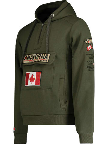 ANAPURNA Sweatshirt "Gymana" in Khaki