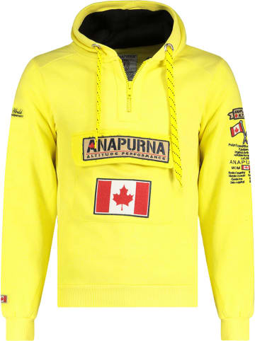 ANAPURNA Sweatshirt "Gymana" geel