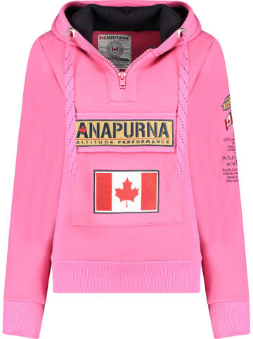 ANAPURNA Sweatshirt "Gymana" in Rosa