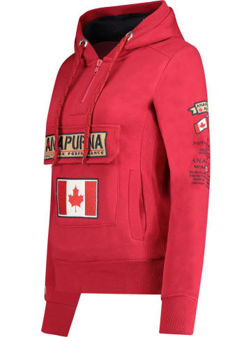 ANAPURNA Sweatshirt "Gymana" rood