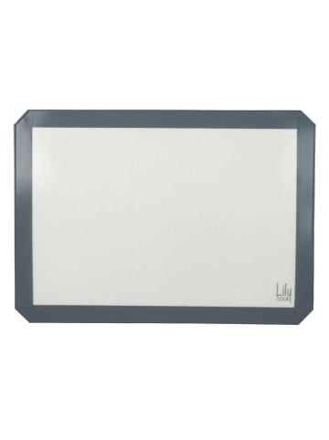 COOK CONCEPT Silikon-Backmatte in Weiß - (L)42 x (B)30 cm