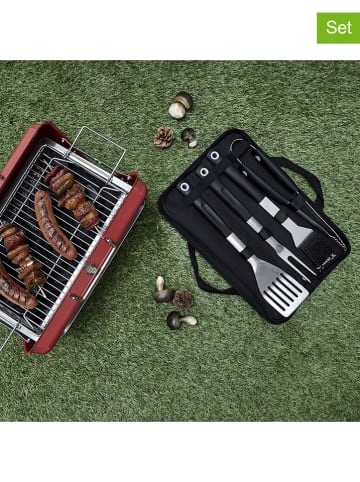 Garden Spirit 5-delige barbecueset zilverkleurig