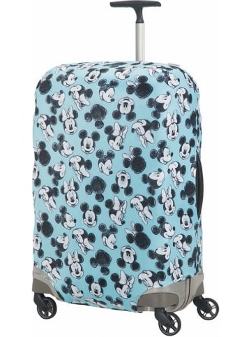 Samsonite Kofferhoes "Mickey Mouse M" turquoise