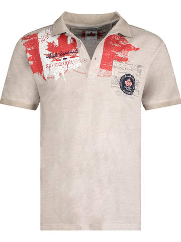 Canadian Peak Koszulka polo "Kameak" w kolorze szarym