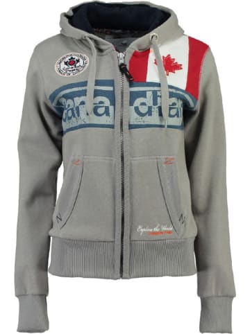 Canadian Peak Sweatjacke "Flashy" in Grau