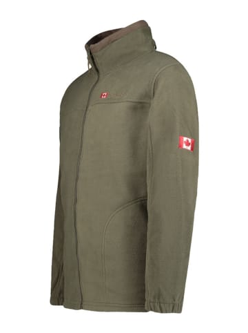 Canadian Peak Fleecejacke "Ultona" in Khaki