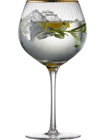 Lyngby Glas 4-delige set: longdrinkglazen "Palermo" - 650 ml