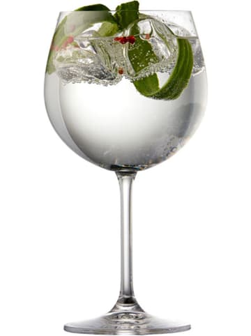 Lyngby Glas 4-delige set: longdrinkglazen "Juvel" - 570 ml