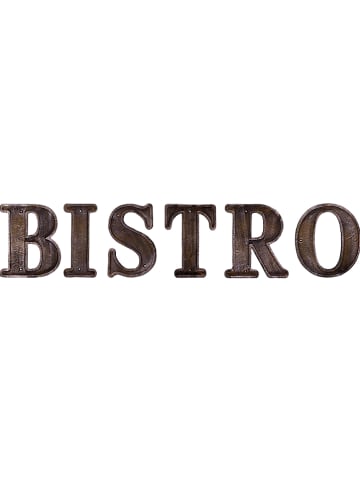 Anticline Decoratief bord "Bistro" bruin - (B)87 x (H)21 cm