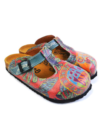 Calceo Clogs meerkleurig