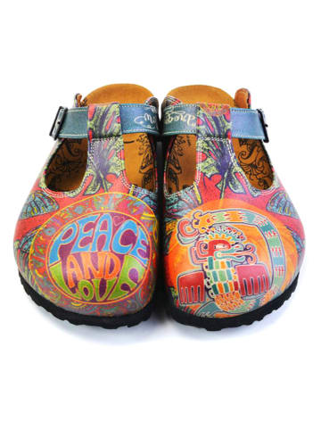 Calceo Clogs meerkleurig