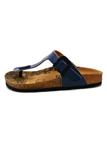 Calceo Teenslippers donkerblauw