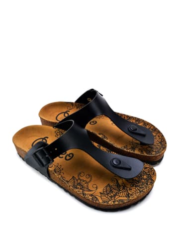 Calceo Teenslippers zwart