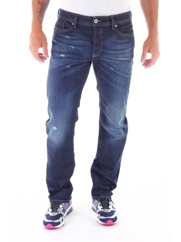 Diesel Clothes Dżinsy "Waykee" - Regular Straight fit - w kolorze granatowym