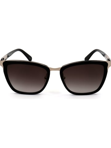 Longchamp Damen-Sonnenbrille in Schwarz/ Dunkelbraun