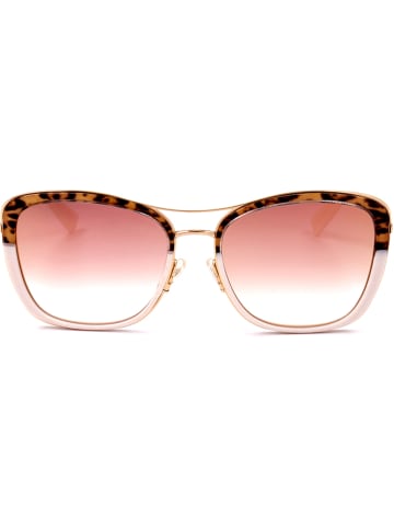 Longchamp Damen-Sonnenbrille in Gold-Braun/ Rosa