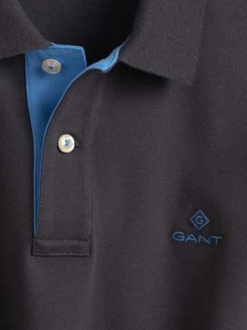 Gant Poloshirt donkergrijs