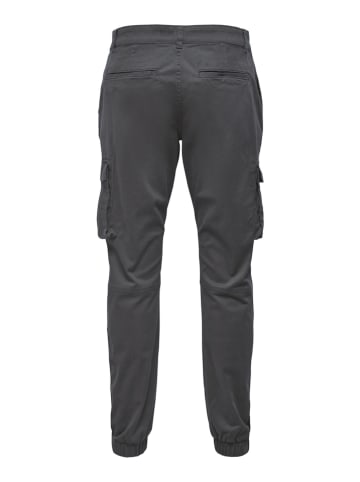 ONLY & SONS Cargohose "Cam" in Grau