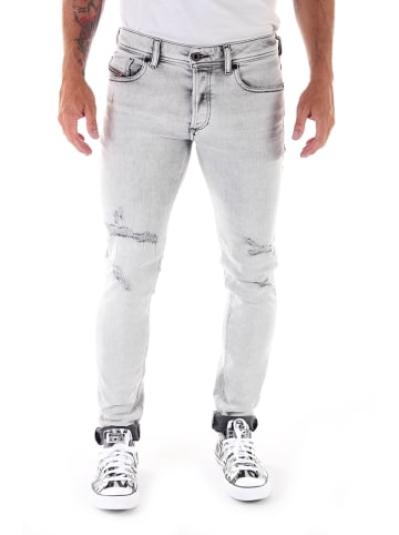 Diesel Clothes Dżinsy "Sleenker-X" - Slim fit - w kolorze jasnoszarym