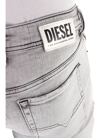 Diesel Clothes Dżinsy "Sleenker-X" - Slim fit - w kolorze jasnoszarym