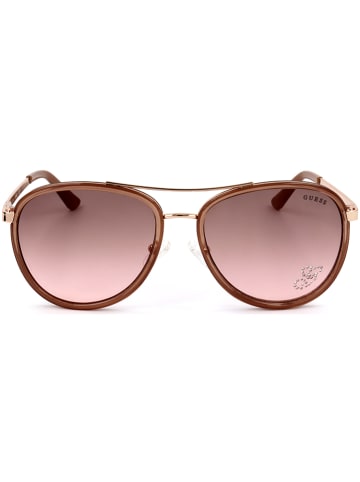 Guess Dameszonnebril roségoudkleurig/lichtroze