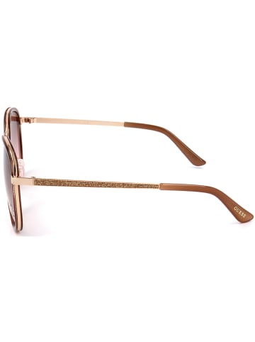 Guess Damen-Sonnenbrille in Roségold/ Rosa