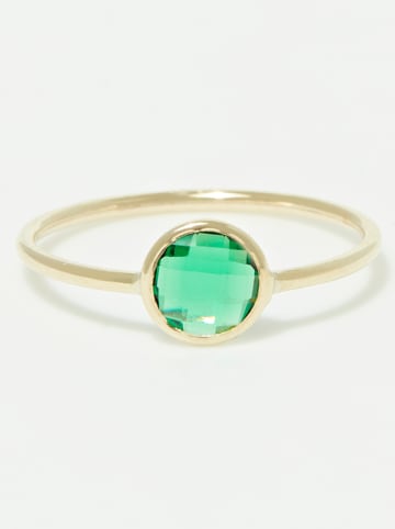 OR ÉCLAT Gold-Ring "Scarlette" mit Edelstein