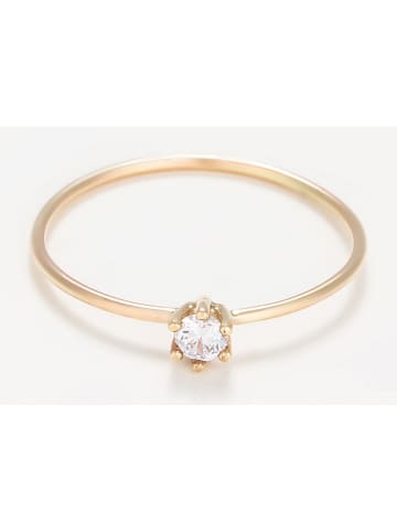OR ÉCLAT Gouden ring "Simply" met edelsteen