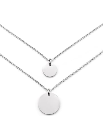 Steel_Art Ketting met hanger - (L)45 cm