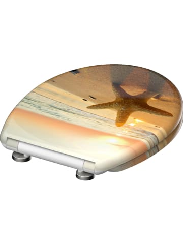 Schütte Toiletbril met softclose "Sea star" meerkleurig