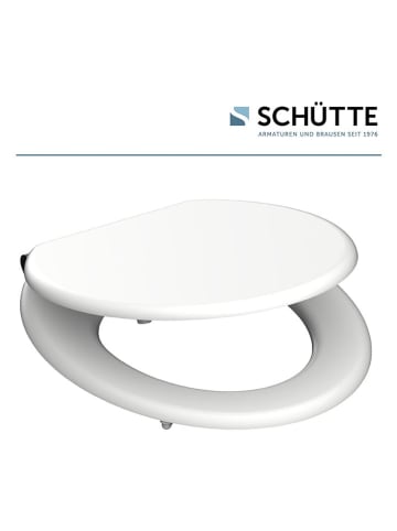 Schütte WC-Sitz mit Absenkautomatik in Weiß