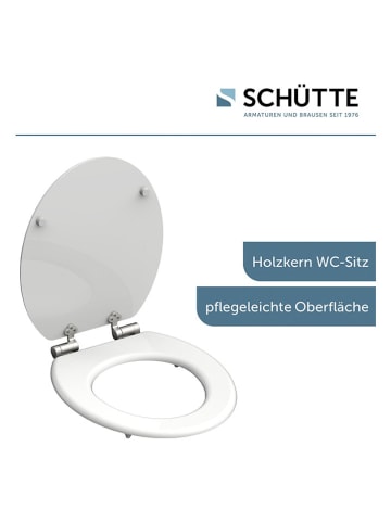 Schütte WC-Sitz mit Absenkautomatik in Weiß
