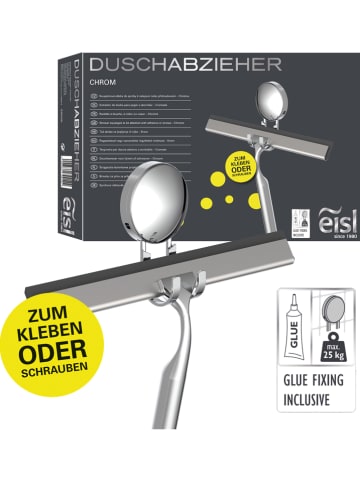 Schütte Ściągaczka prysznicowa w kolorze srebrnym - szer. 25 cm