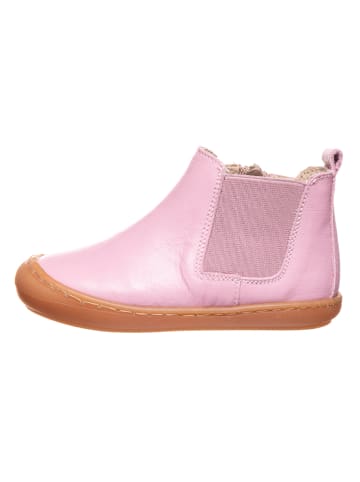 kmins Skórzane sneakersy w kolorze jasnoróżowym