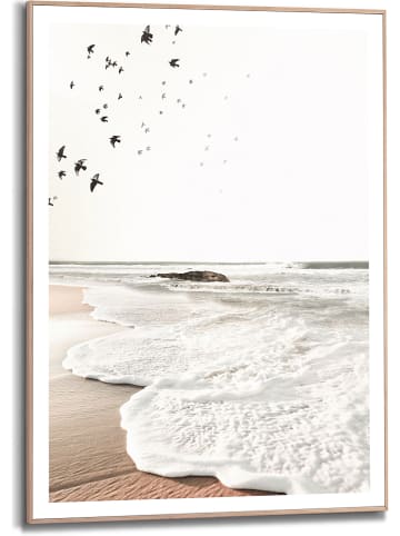 Orangewallz Gerahmter Kunstdruck "Upcoming Tide" - (B)50 x (H)70 cm