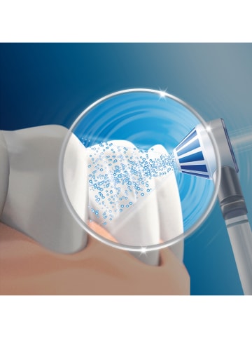 Oral-B 4er-Set: Aufsteckdüsen "OxyJet Ersatzdüsen" in Weiß