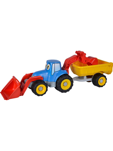Simba Zandspeelgoed "Tractor met aanhanger" - vanaf 10 maanden