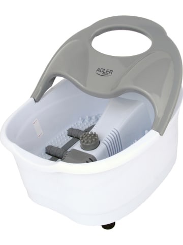 Adler Europe Fußmassagegerät in Weiß/ Grau - (B)37 x (H)22,5 x (T)44 cm