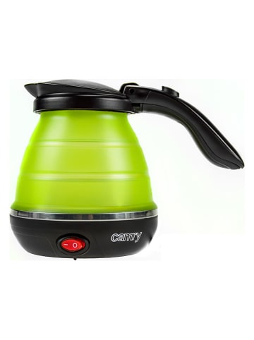 Adler Czajnik podróżny w kolorze zielono-czarnym - 500 ml