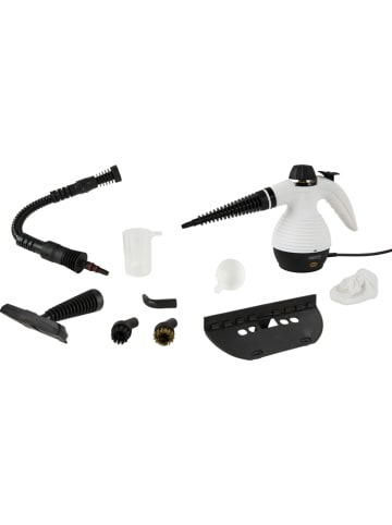 camry Dampfglätter in Weiß/ Schwarz - (B)18 x (H)26 x (T)25 cm