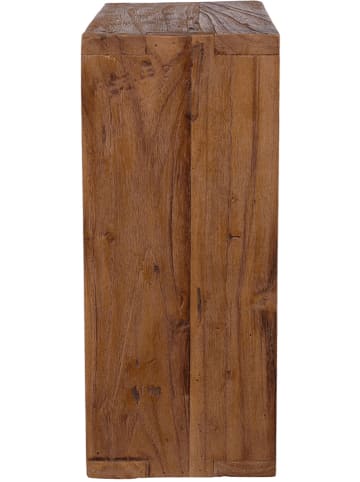 Macabane Regał ścienny "Sixtine" w kolorze brązowym - 35,2 x 35 x 15,2 cm