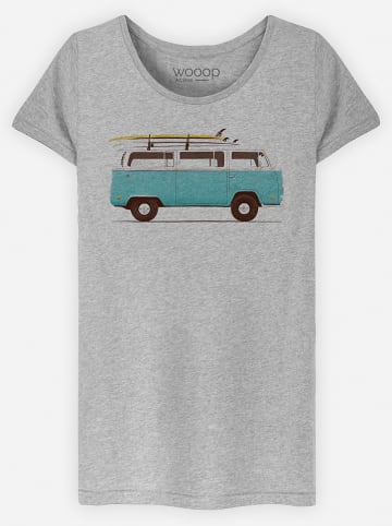 WOOOP Shirt "Blue Van" grijs