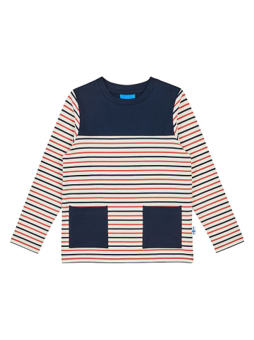 finkid Longsleeve "Matruusi" in Dunkelblau/ Rot