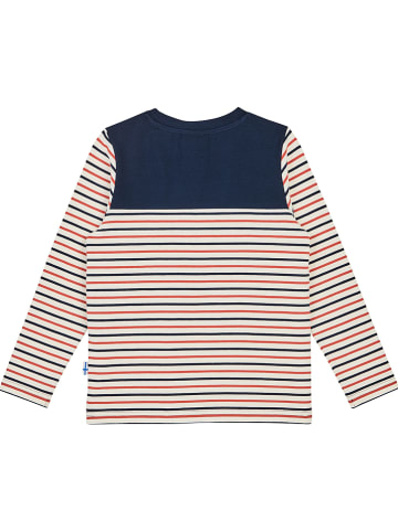 finkid Longsleeve "Matruusi" donkerblauw/rood
