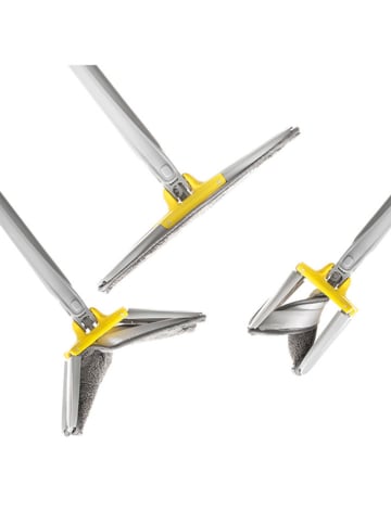 InnovaGoods Mop w kolorze szaro-żółtym - 38 x 142 x 18 cm