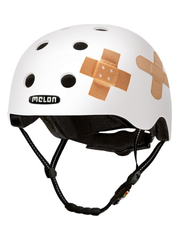Melon Helmets Fietshelm "Plastered White" wit