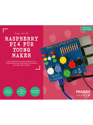 FRANZIS Programmierset "Raspberry Pi 4 für Young Maker" - ab 14 Jahren
